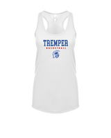 Tremper HS Girls Basketball Block - Womens Tank Top