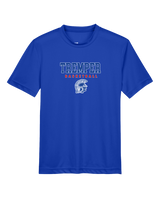 Tremper HS Girls Basketball Block - Youth Performance T-Shirt