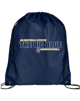 Bluefield State Womens Basketball Bold - Drawstring Bag