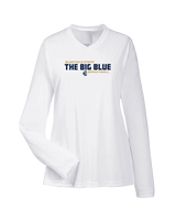 Bluefield State Womens Basketball Bold - Womens Performance Longsleeve