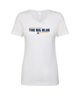 Bluefield State Womens Basketball Bold - Womens V-Neck