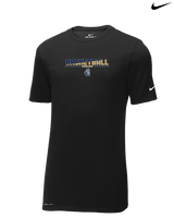 Bluefield State Womens Basketball Cut - Mens Nike Cotton Poly Tee