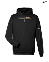 Bluefield State Womens Basketball Cut - Nike Club Fleece Hoodie