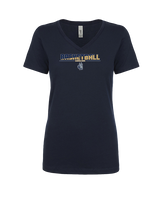 Bluefield State Womens Basketball Cut - Womens Vneck