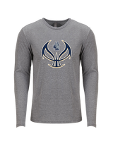 Bluefield State Womens Basketball Full Ball - Tri-Blend Long Sleeve