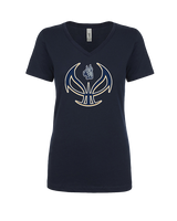 Bluefield State Womens Basketball Full Ball - Womens Vneck