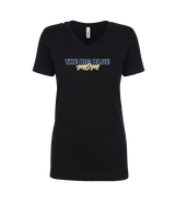 Bluefield State Womens Basketball Mom - Womens Vneck