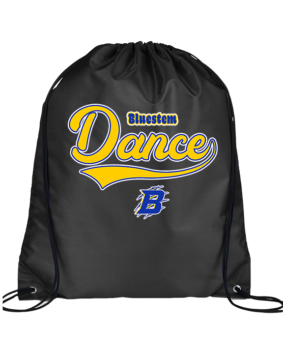 Bluestem HS Dance Cheer Banner - Drawstring Bag