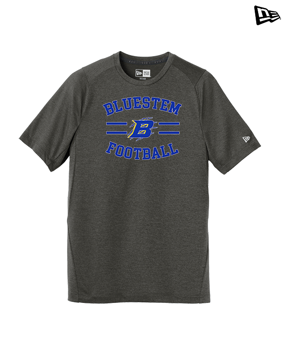 Bluestem HS Football Curve - New Era Performance Shirt