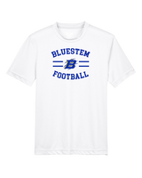 Bluestem HS Football Curve - Youth Performance Shirt