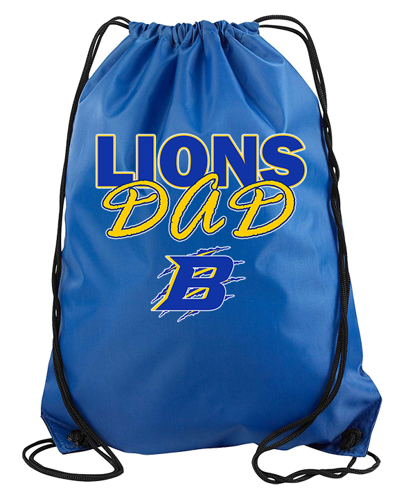 Bluestem HS Football Dad - Drawstring Bag