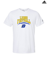 Bluestem HS Football Football Design - Mens Adidas Performance Shirt