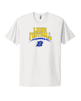 Bluestem HS Football Football Design - Mens Select Cotton T-Shirt