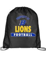 Bluestem HS Football Property - Drawstring Bag