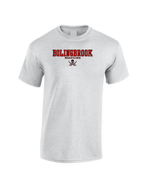 Bolingbrook HS Wrestling Block - Cotton T-Shirt