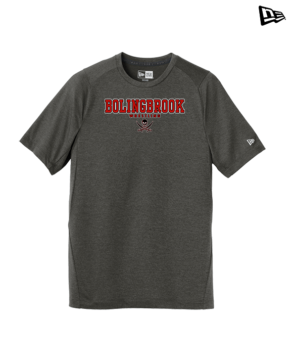 Bolingbrook HS Wrestling Block - New Era Performance Shirt