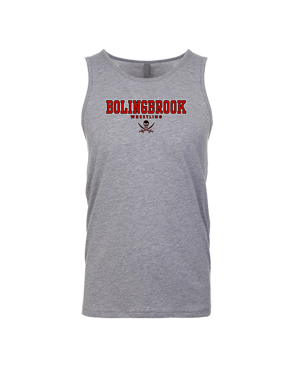 Bolingbrook HS Wrestling Block - Tank Top