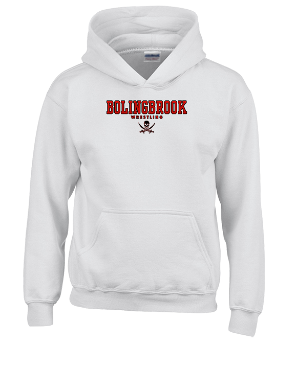 Bolingbrook HS Wrestling Block - Unisex Hoodie
