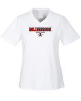 Bolingbrook HS Wrestling Block - Womens Performance Shirt