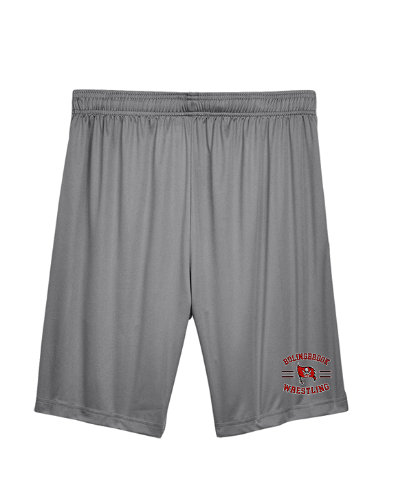 Bolingbrook HS Wrestling Curve - Mens Training Shorts with Pockets