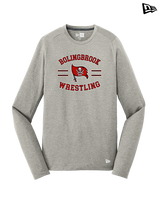 Bolingbrook HS Wrestling Curve - New Era Performance Long Sleeve