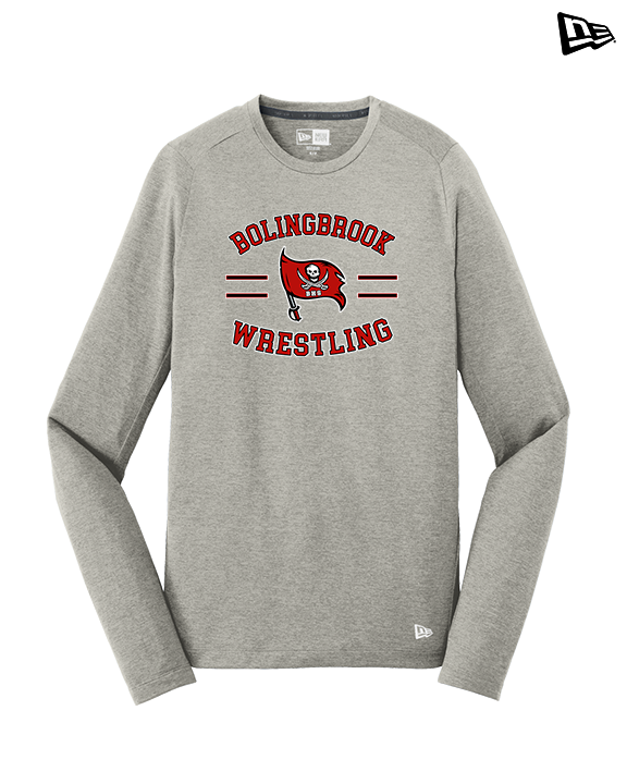 Bolingbrook HS Wrestling Curve - New Era Performance Long Sleeve