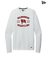 Bolingbrook HS Wrestling Curve - New Era Performance Long Sleeve