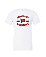 Bolingbrook HS Wrestling Curve - Tri-Blend Shirt