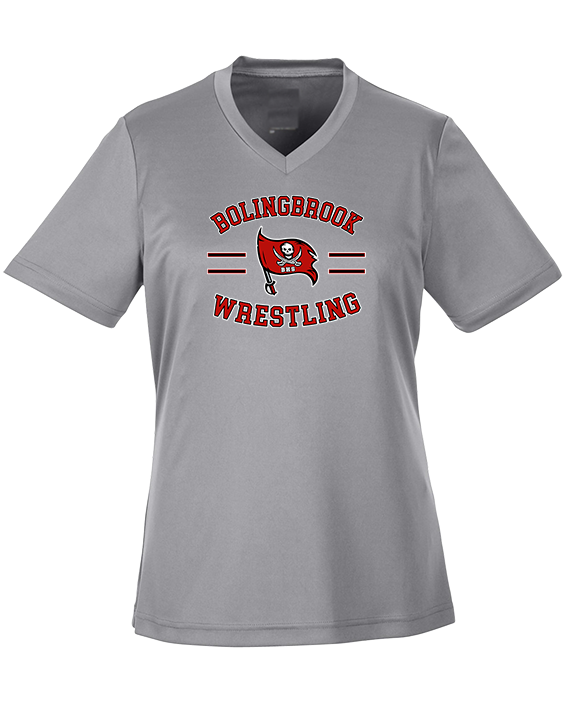 Bolingbrook HS Wrestling Curve - Womens Performance Shirt