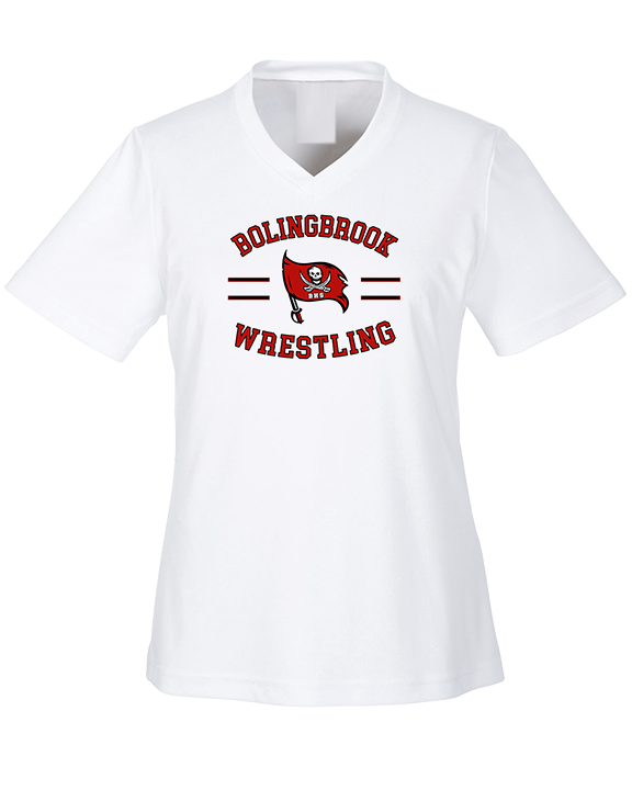 Bolingbrook HS Wrestling Curve - Womens Performance Shirt
