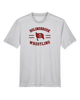 Bolingbrook HS Wrestling Curve - Youth Performance Shirt