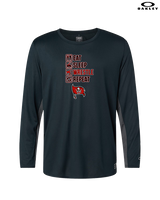 Bolingbrook HS Wrestling Eat Sleep Wrestle - Mens Oakley Longsleeve