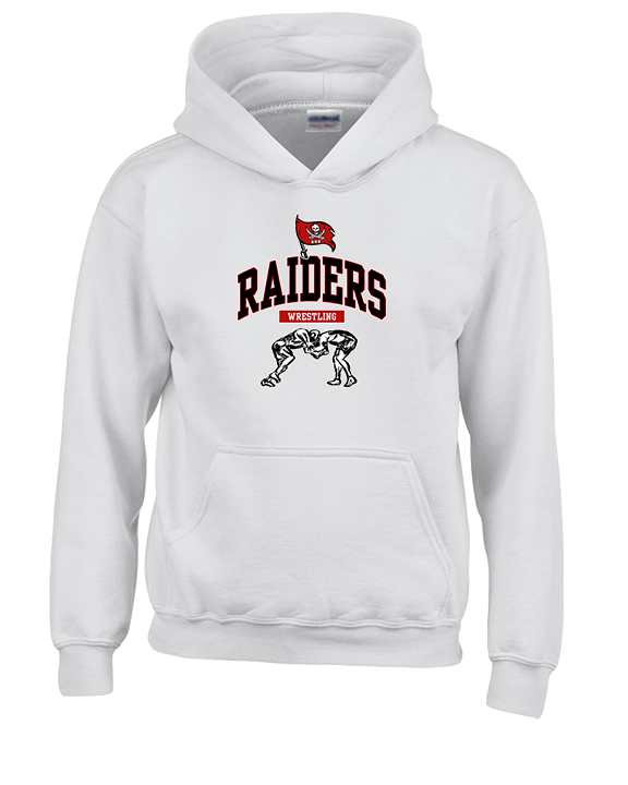 Bolingbrook HS Wrestling Outline - Youth Hoodie