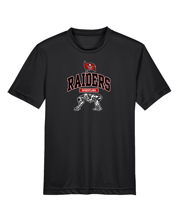 Bolingbrook HS Wrestling Outline - Youth Performance Shirt