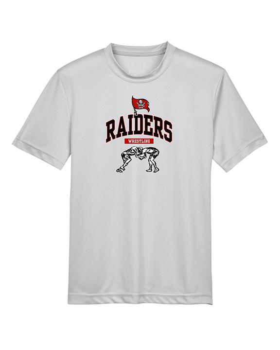 Bolingbrook HS Wrestling Outline - Youth Performance Shirt