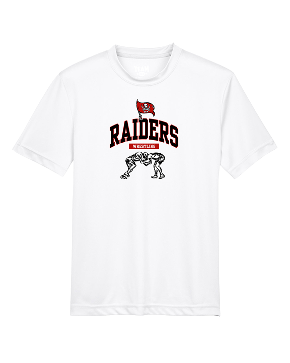 Bolingbrook HS Wrestling Outline - Youth Performance Shirt