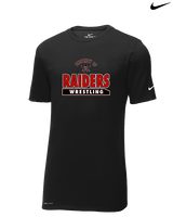 Bolingbrook HS Wrestling Property - Mens Nike Cotton Poly Tee