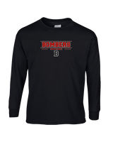 Boonton HS Boys Basketball Border - Cotton Longsleeve