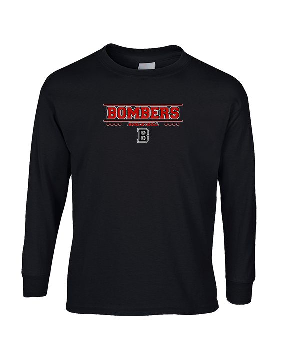 Boonton HS Boys Basketball Border - Cotton Longsleeve