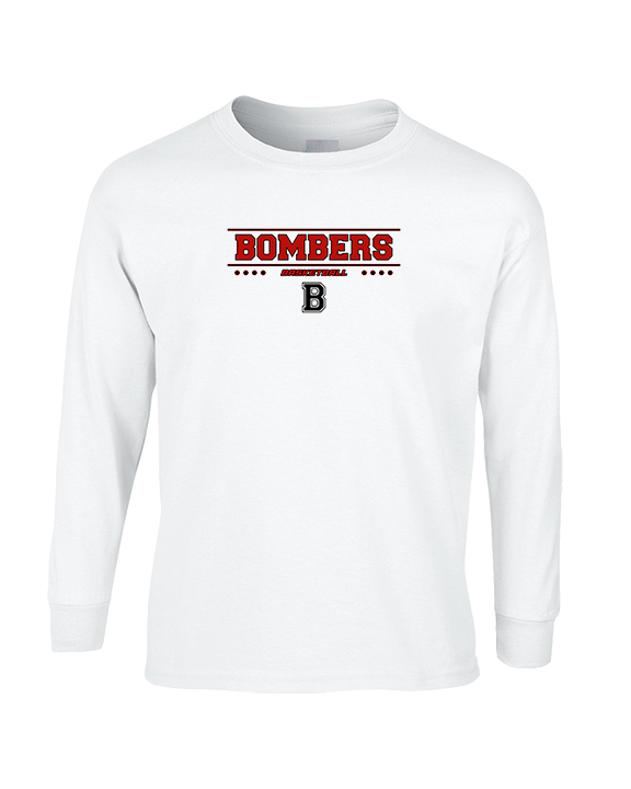 Boonton HS Boys Basketball Border - Cotton Longsleeve
