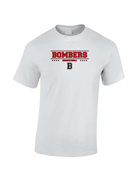Boonton HS Boys Basketball Border - Cotton T-Shirt