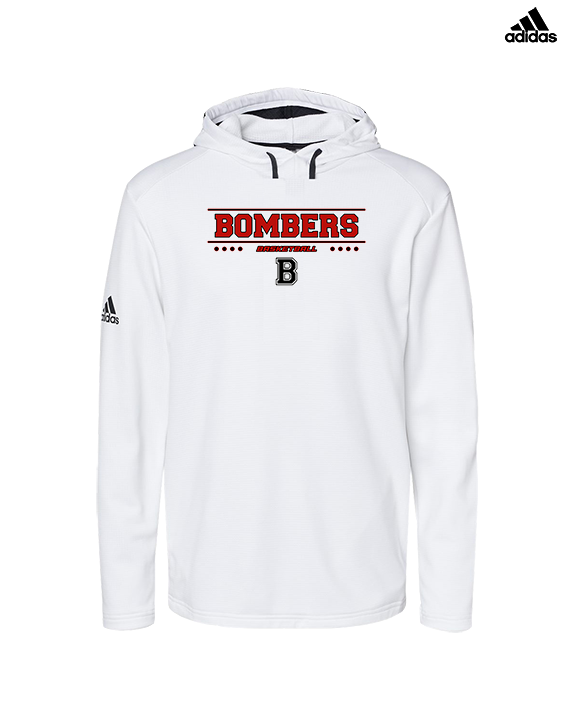 Boonton HS Boys Basketball Border - Mens Adidas Hoodie