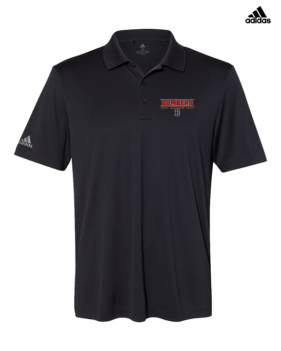Boonton HS Boys Basketball Border - Mens Adidas Polo