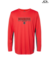 Boonton HS Boys Basketball Border - Mens Oakley Longsleeve