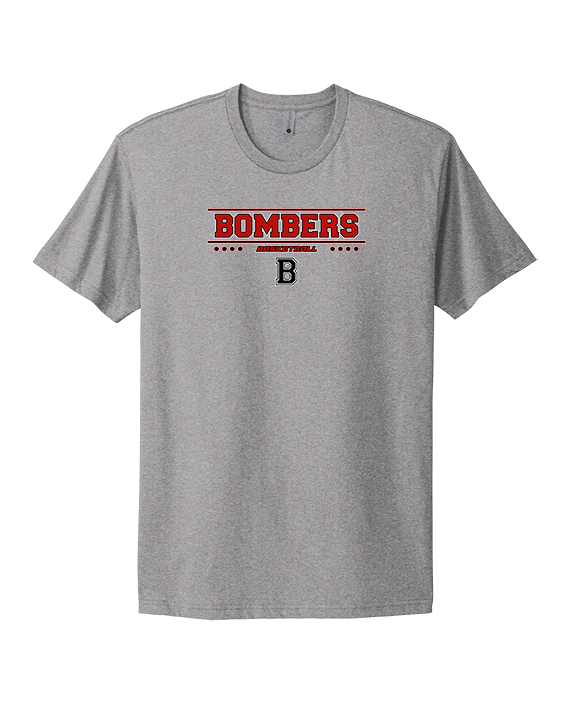 Boonton HS Boys Basketball Border - Mens Select Cotton T-Shirt