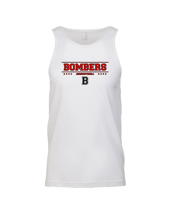 Boonton HS Boys Basketball Border - Tank Top