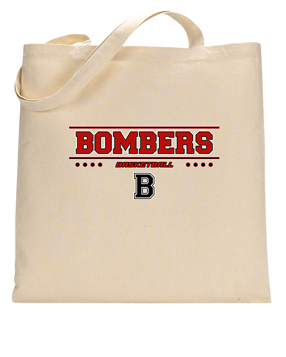 Boonton HS Boys Basketball Border - Tote