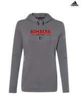 Boonton HS Boys Basketball Border - Womens Adidas Hoodie