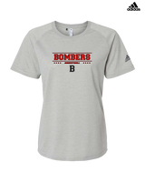 Boonton HS Boys Basketball Border - Womens Adidas Performance Shirt