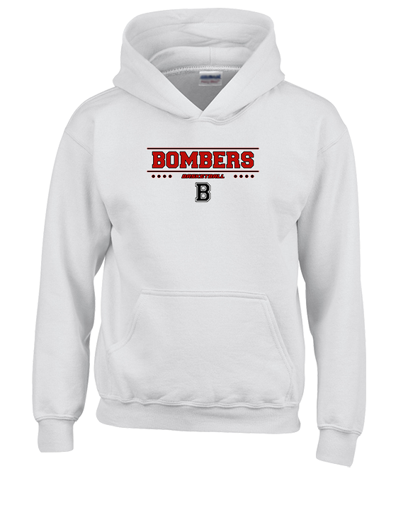 Boonton HS Boys Basketball Border - Youth Hoodie